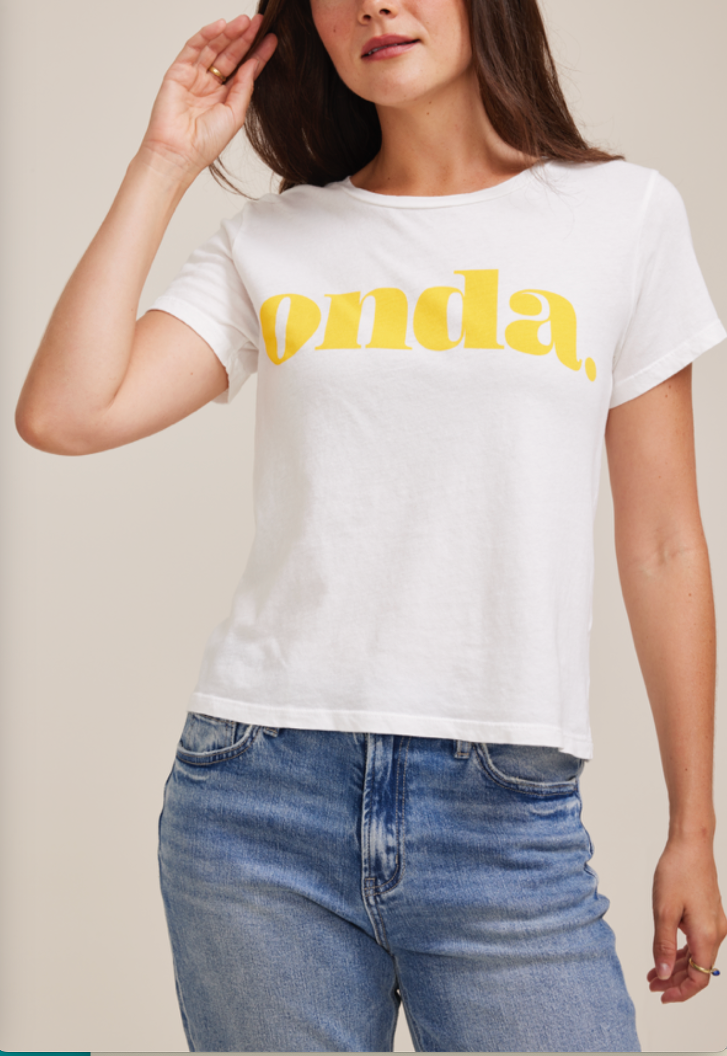 ONDA x Jungmaven T-Shirt Yellow
