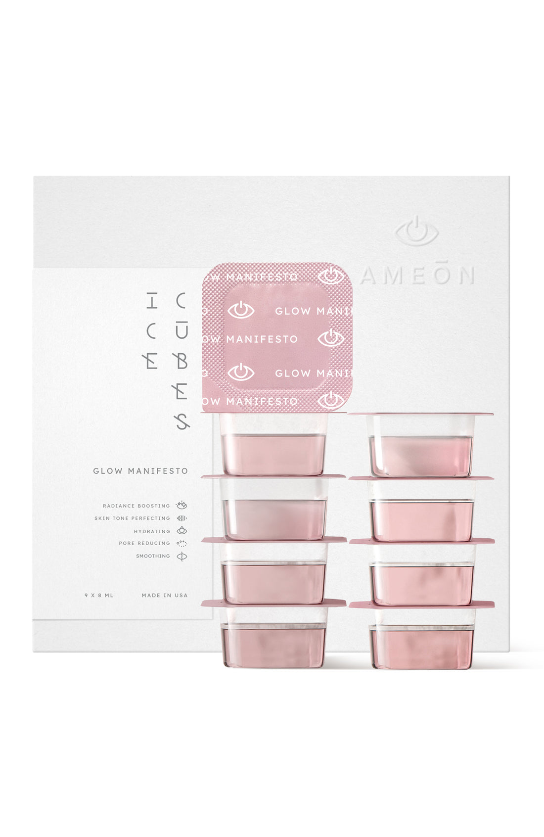 Frozen Essence: Glow Manifesto Ice Cubes