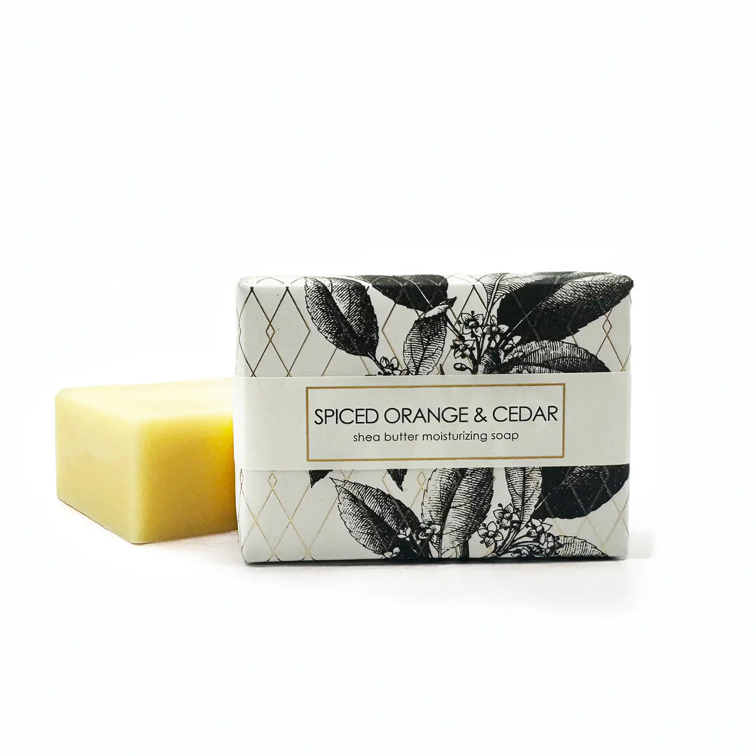 Limited Edition Holiday w/ Gold Leaf - Shea Butter Bath Bar