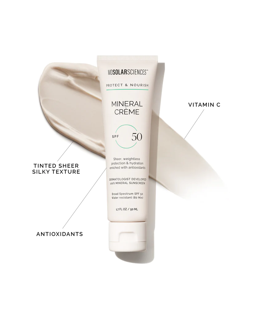 Mineral Crème SPF 50 Broad Spectrum UVA-UVB Sunscreen