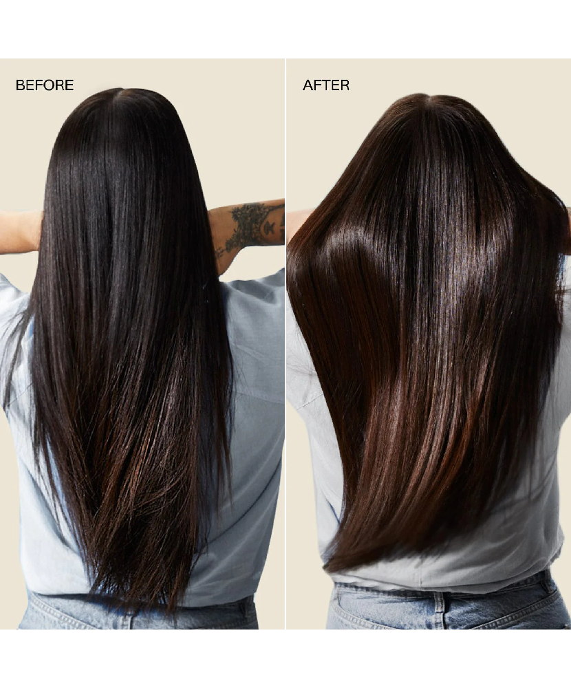 JVN hair oil before and after